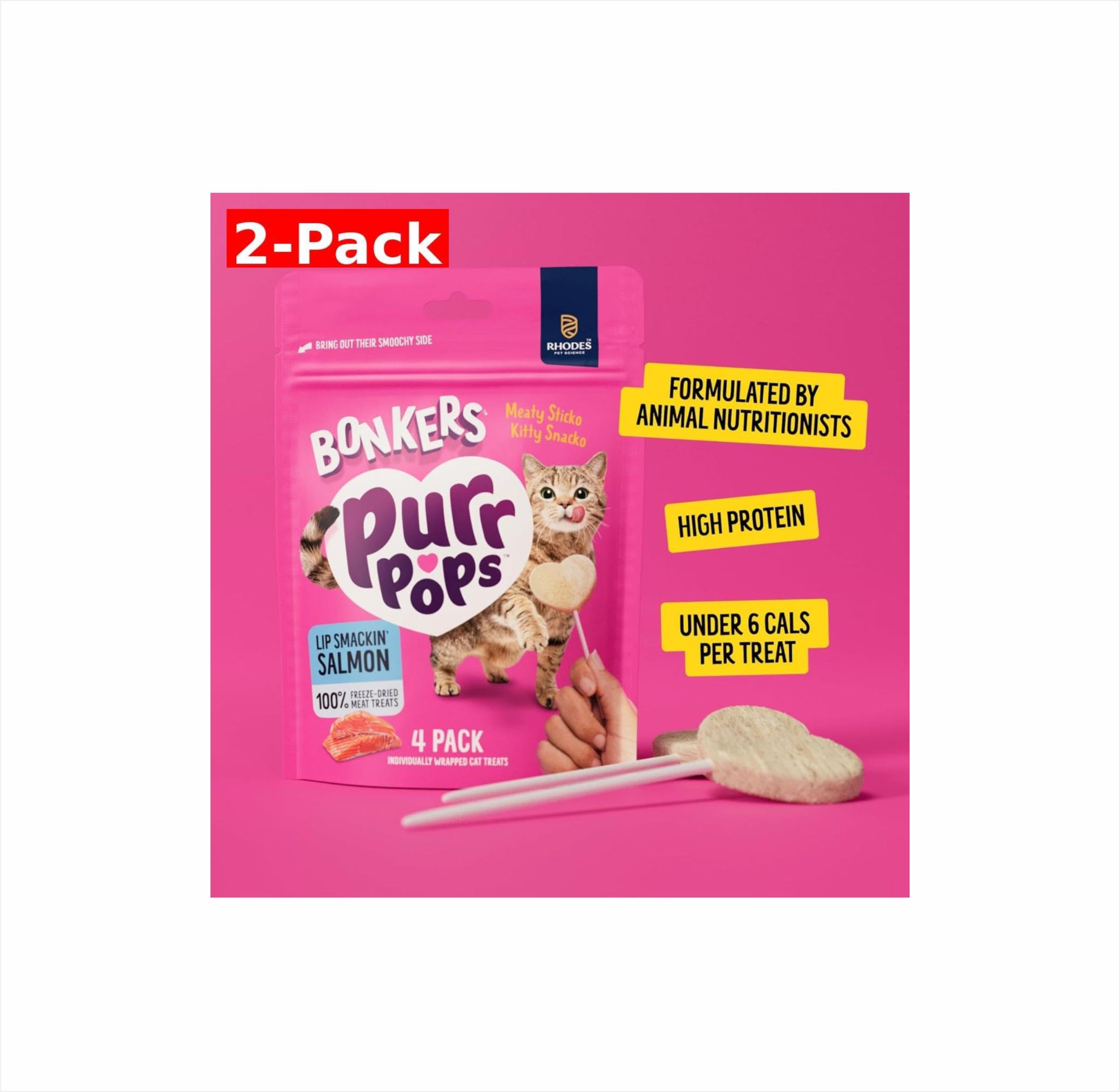 Bonkers Purrpops, Freeze Dried