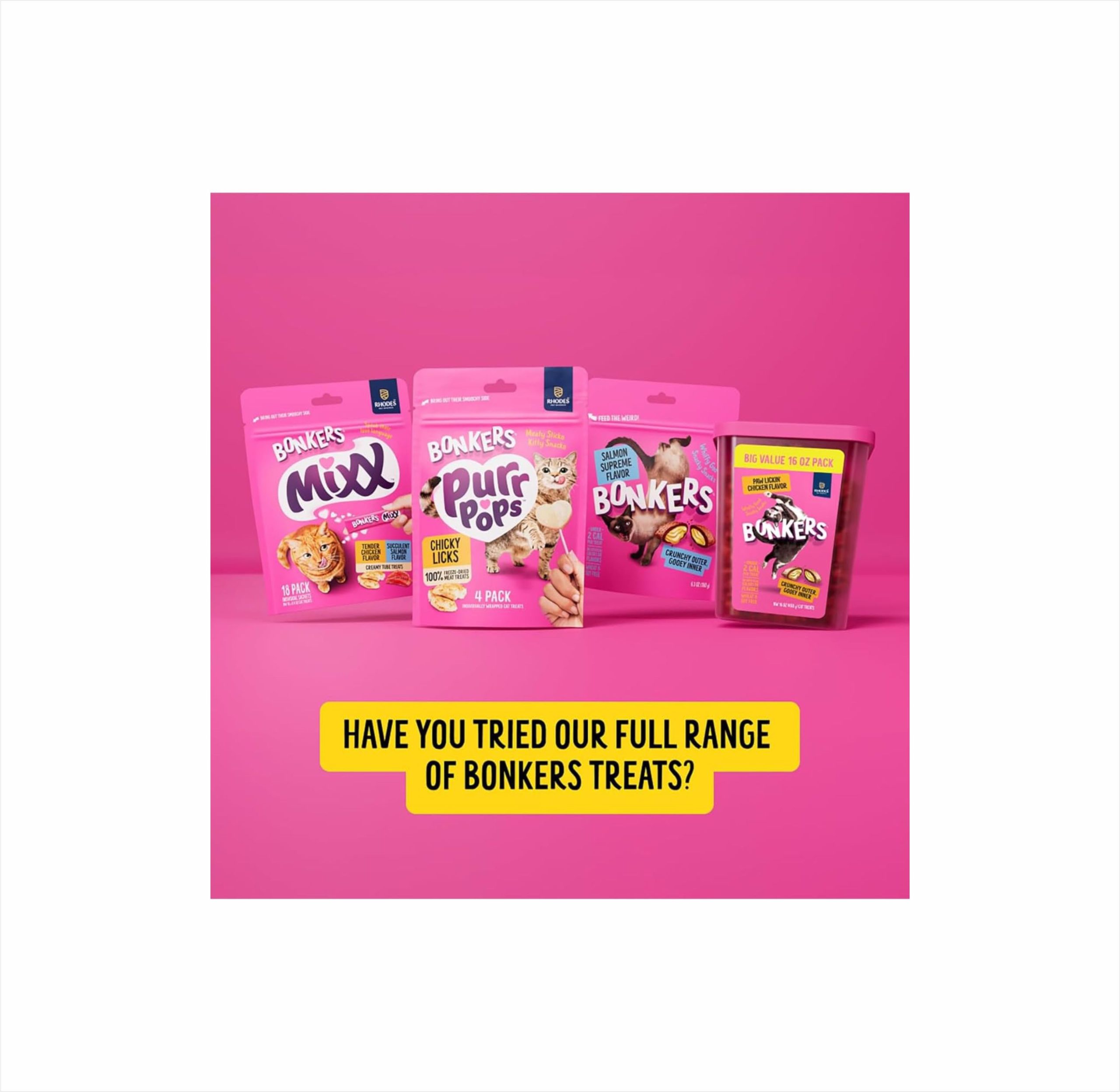 Bonkers Purrpops, Freeze Dried