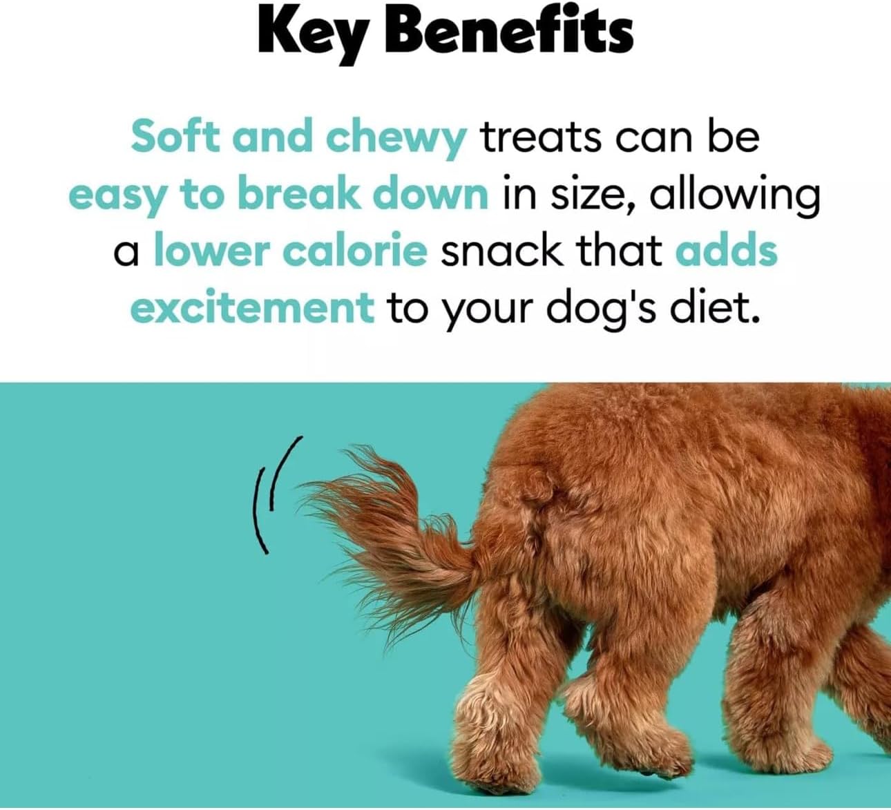 Wiggles & Wags Chewy Bones Dog Treats